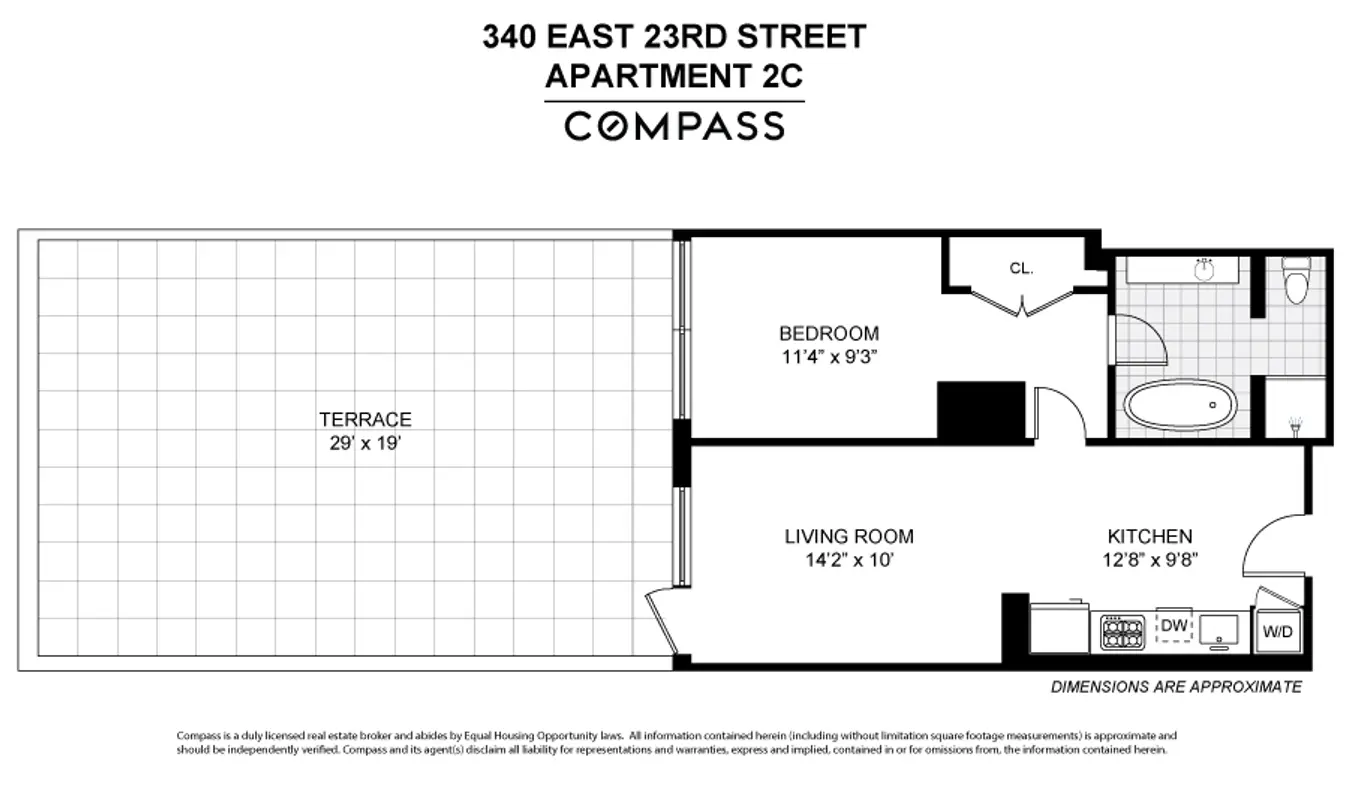 Gramercy Starck, 340 East 23rd Street, Unit 2C - 1 bed Apt for Rent for ...