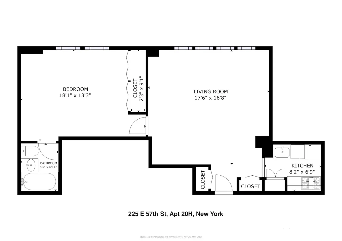 Harridge House, 225 East 57th Street, Unit 20h - 1 Bed Apt For Sale For 