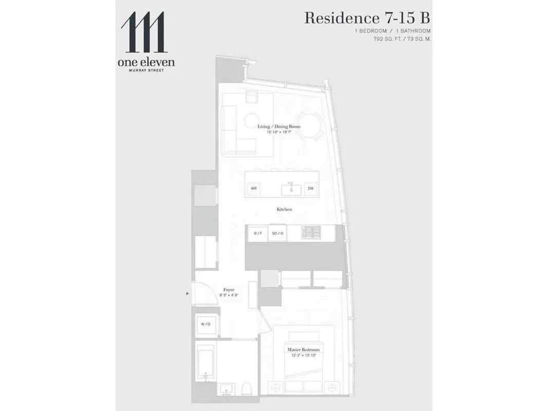 111 Murray Street, Unit 9B - 1 bed Apt for Sale for $2,099,999 | CityRealty