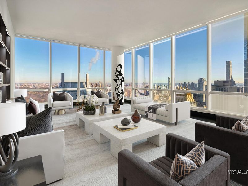 One57, 157 West 57th Street, Unit 45C - 4 Bed Apt For Rent For $42,500 ...