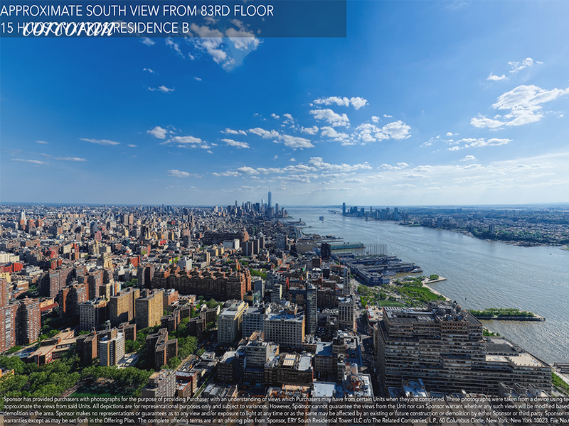 15 Hudson Yards, Unit PH86A - 4 Bed Apt for Sale for $13,915,000 ...